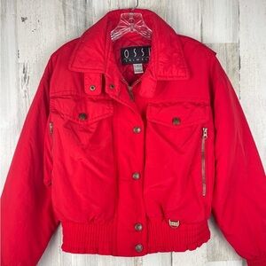OSSI SKIWEAR Red Winter Coat Jacket
Vintage Medium